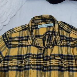 off white flannel